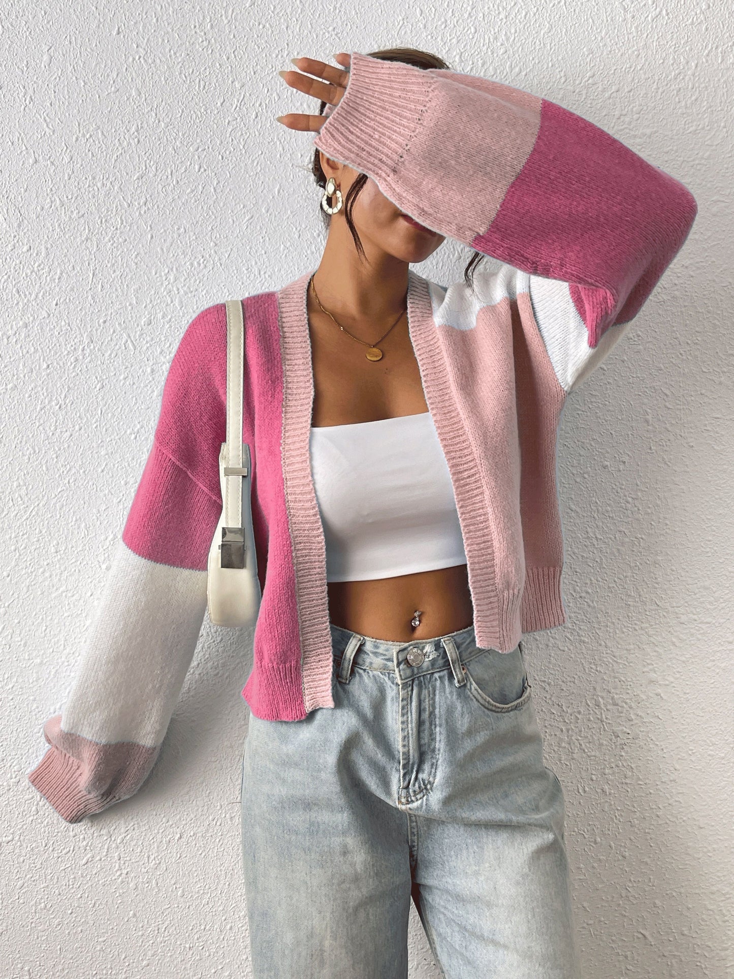 Belinda® | Color block cardigan