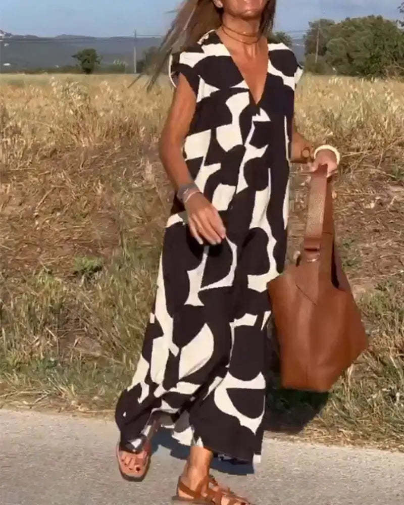 Dayana® | Babet V-neck wrap dress