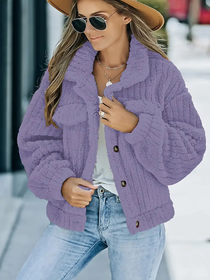 Britt® | Plain leather jacket