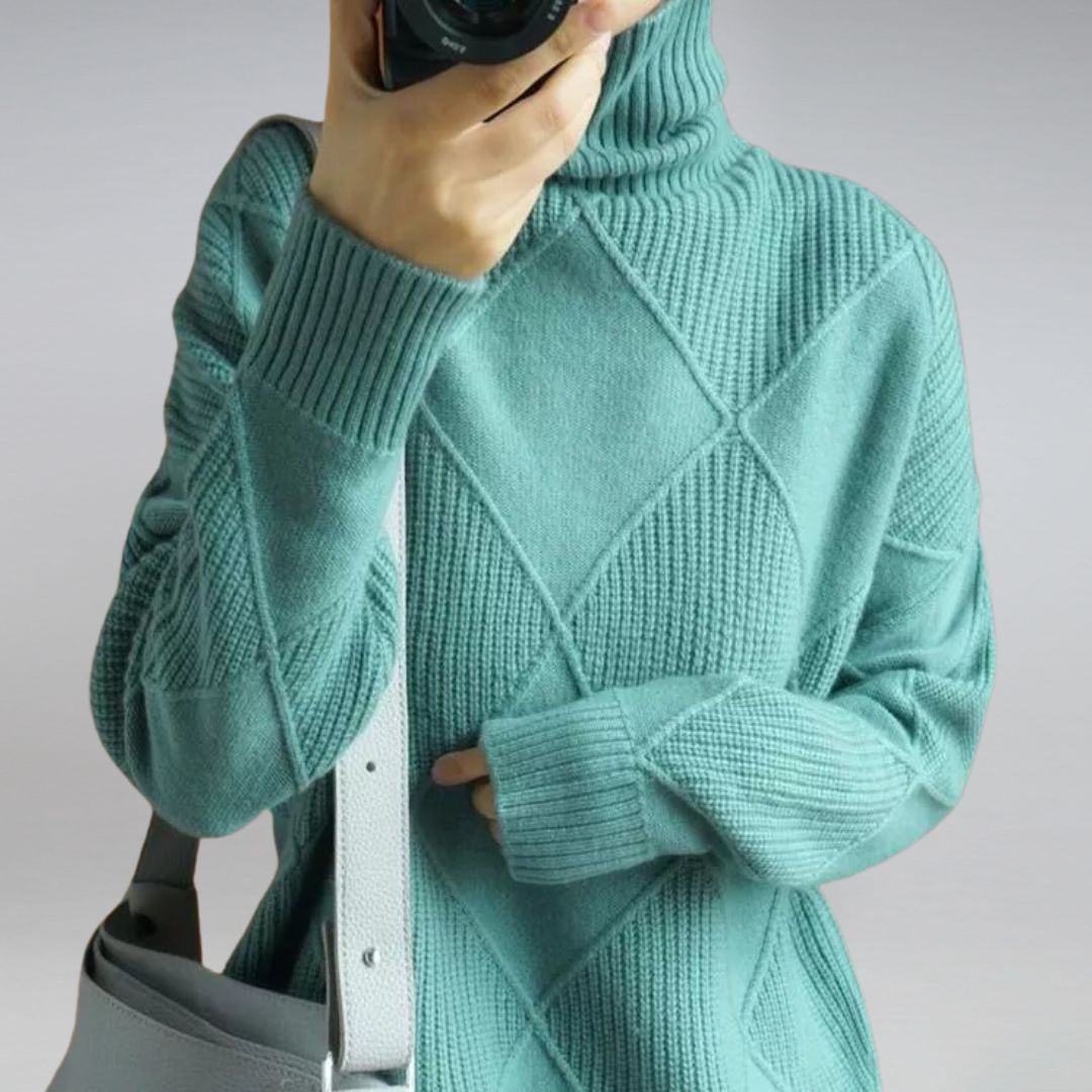 Amada | Turtleneck sweater made from soft cashmere