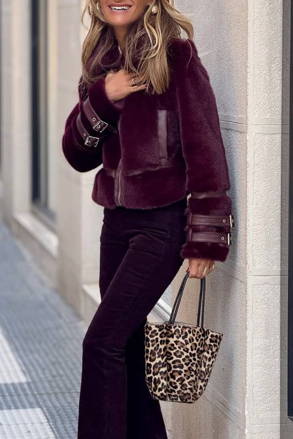 Ana® | Short vintage fur coat