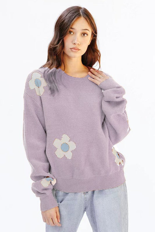 Elara® | Floral sweater