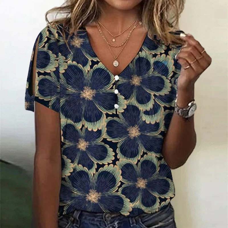 Catalina® | Floral retro blouse