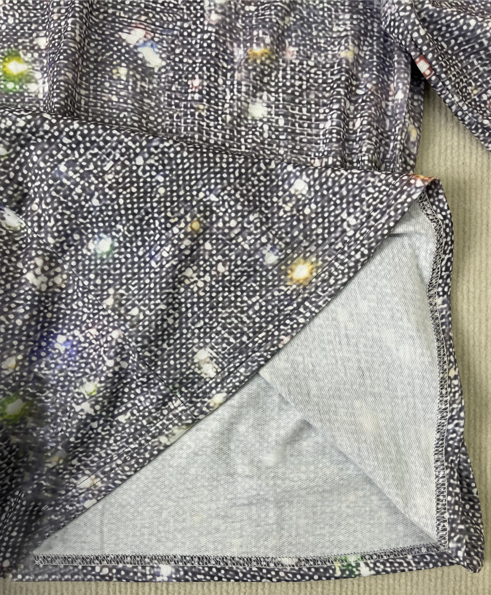 Daniela® | Silver Glitter Top