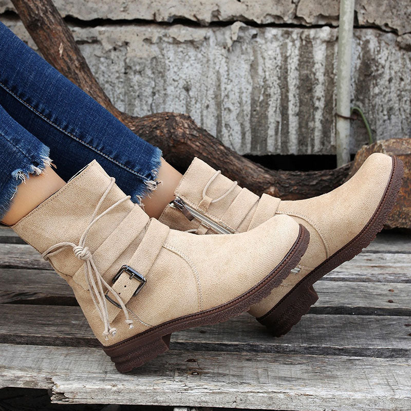 Elena® | Vintage leather boots