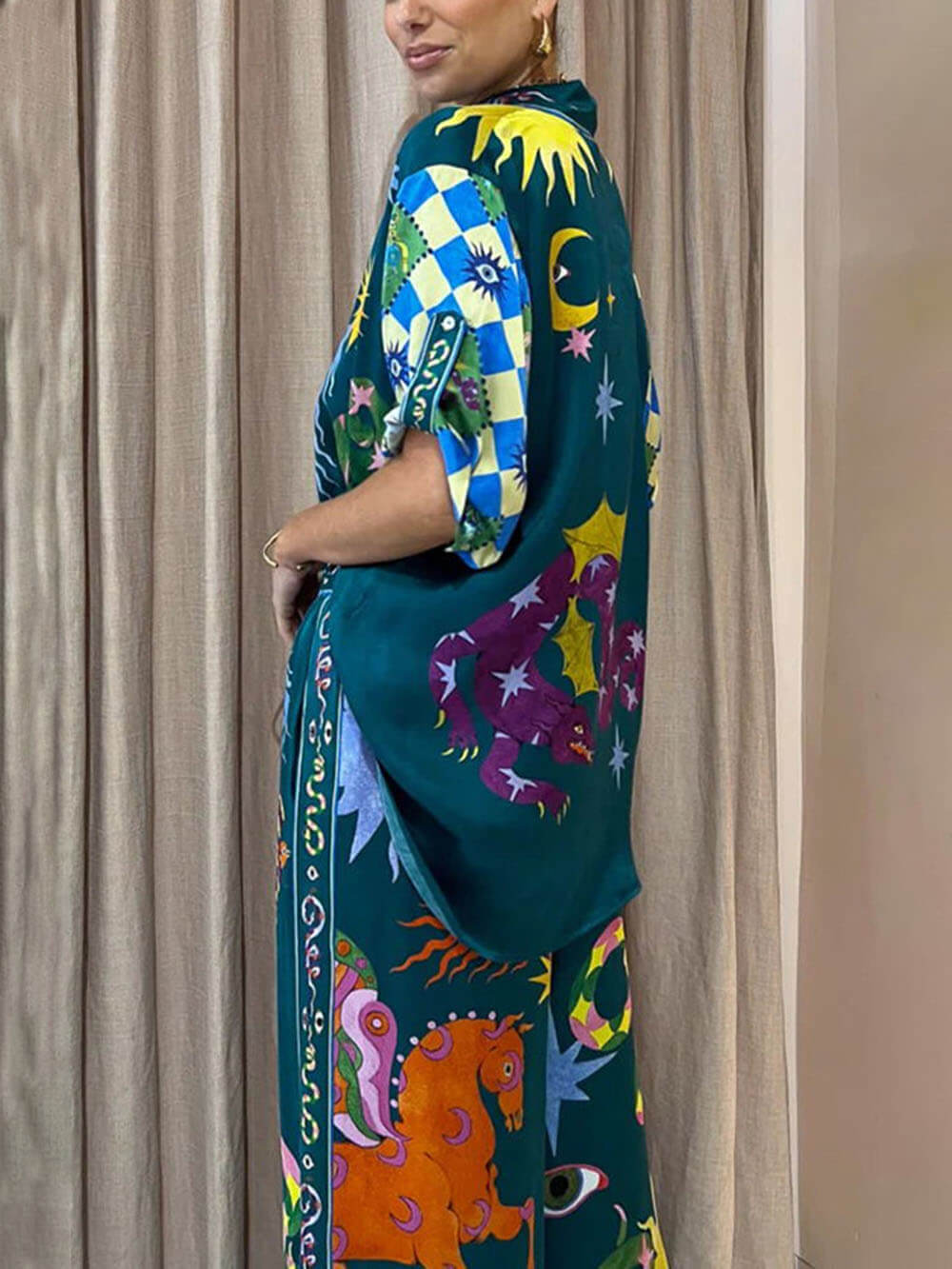 Elisa® | Coordinated set with celestial print