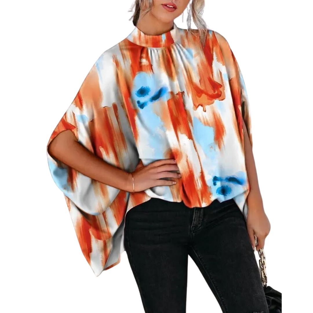 Briceton® | Elegant Blouse With An Abstract Motif