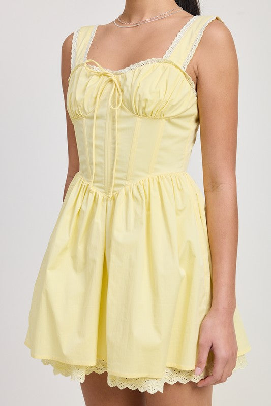 Carys® | MINI LACE CORSET DRESS