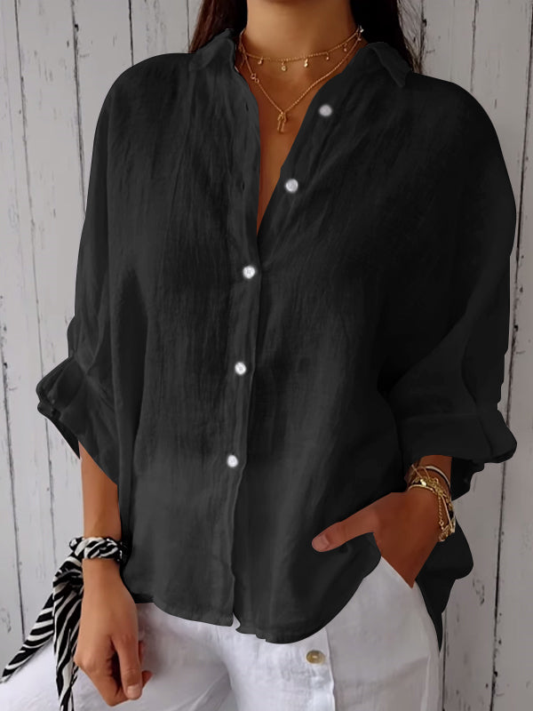Dominique® | Casual shirt made of cotton and linen