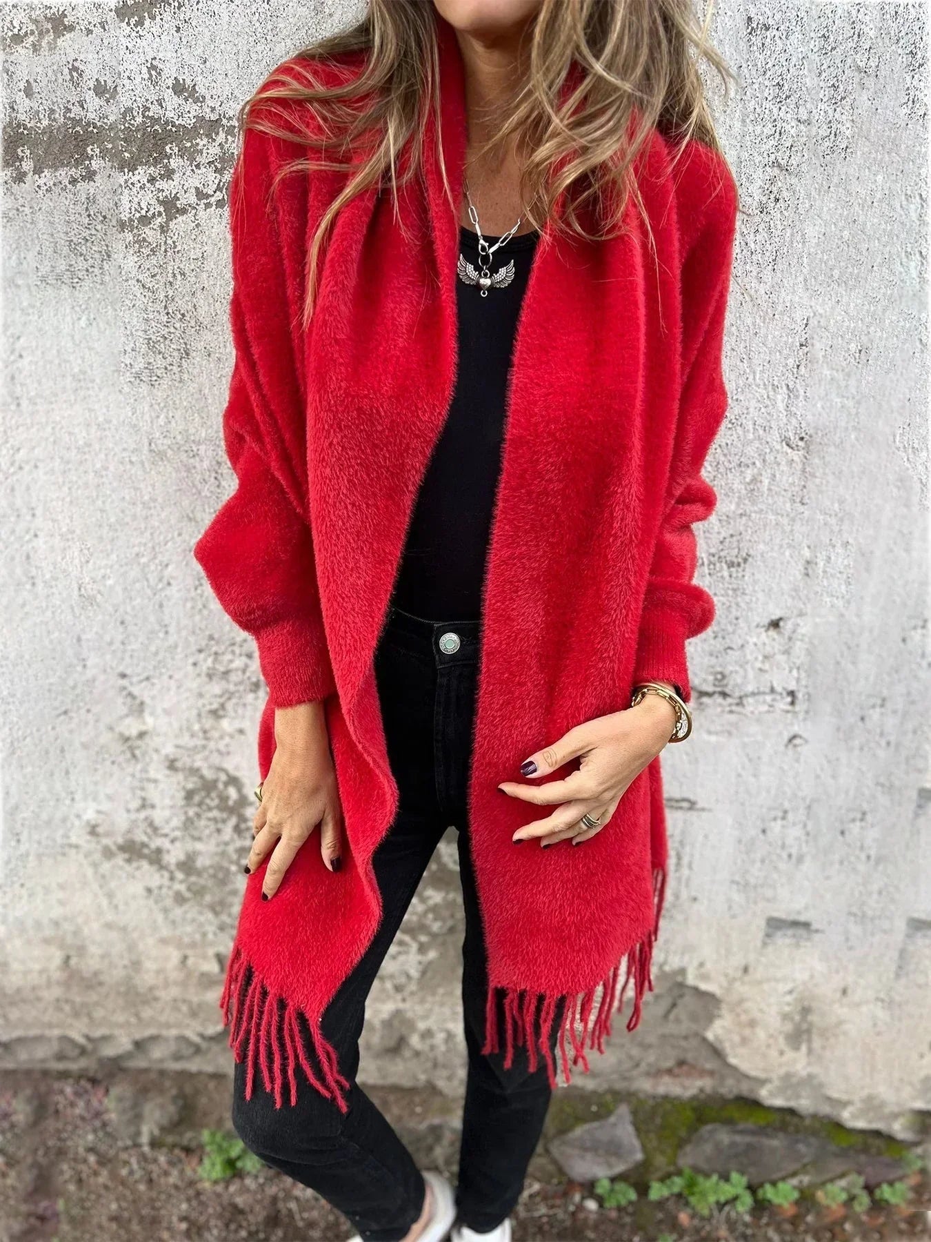 Ashley® | Elegant and comfortable scarf sweater for women