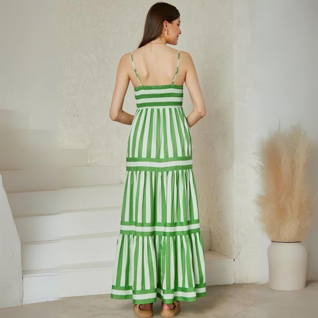 Brenda® | Color block maxi dress