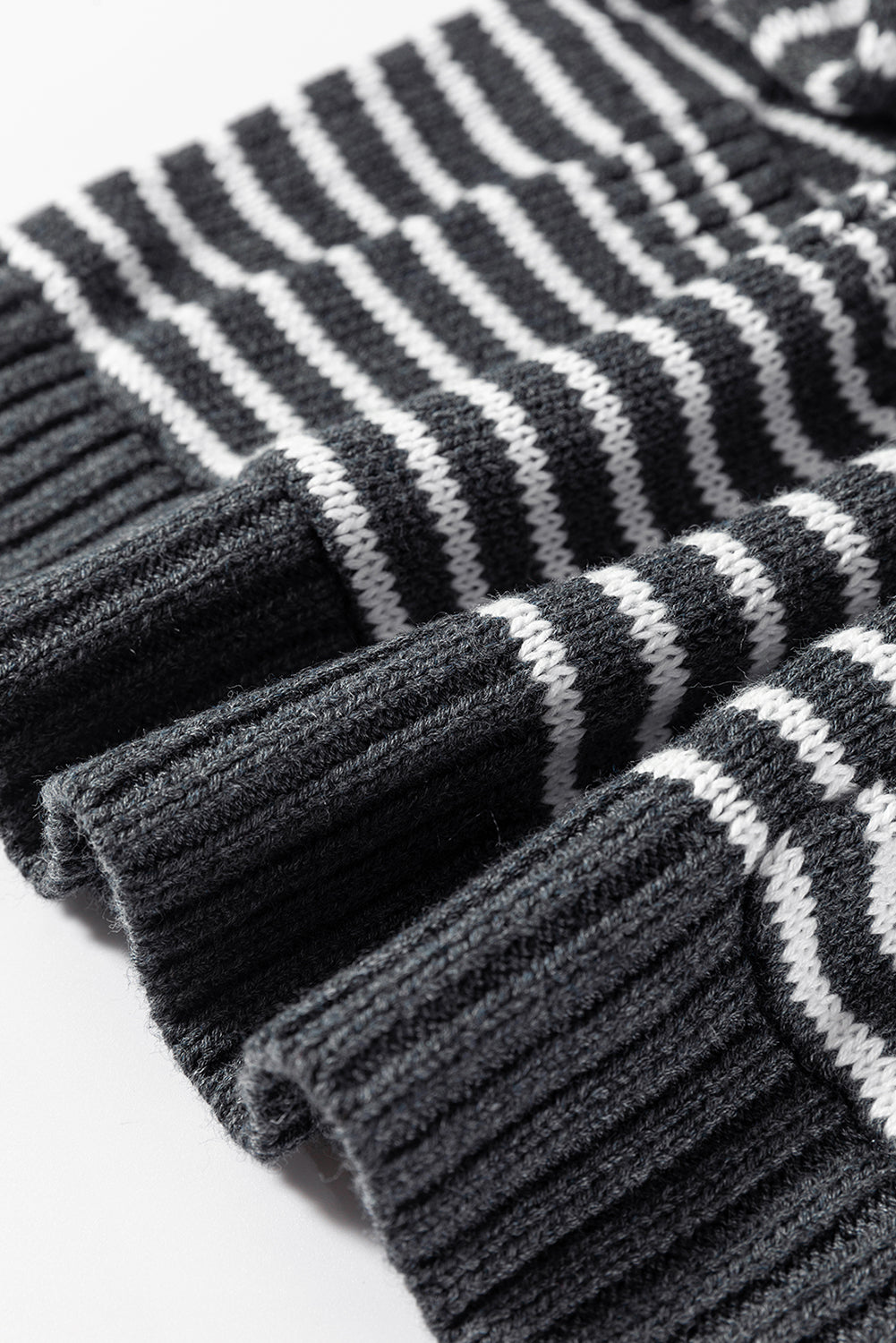 Cara® | Sweater vest with striped collar and pockets