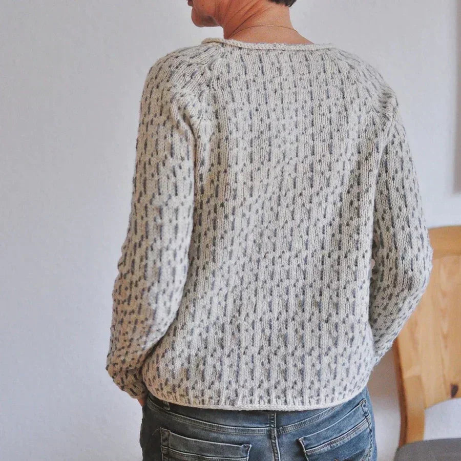 Diana® | Cozy structured sweater with a boat neckline