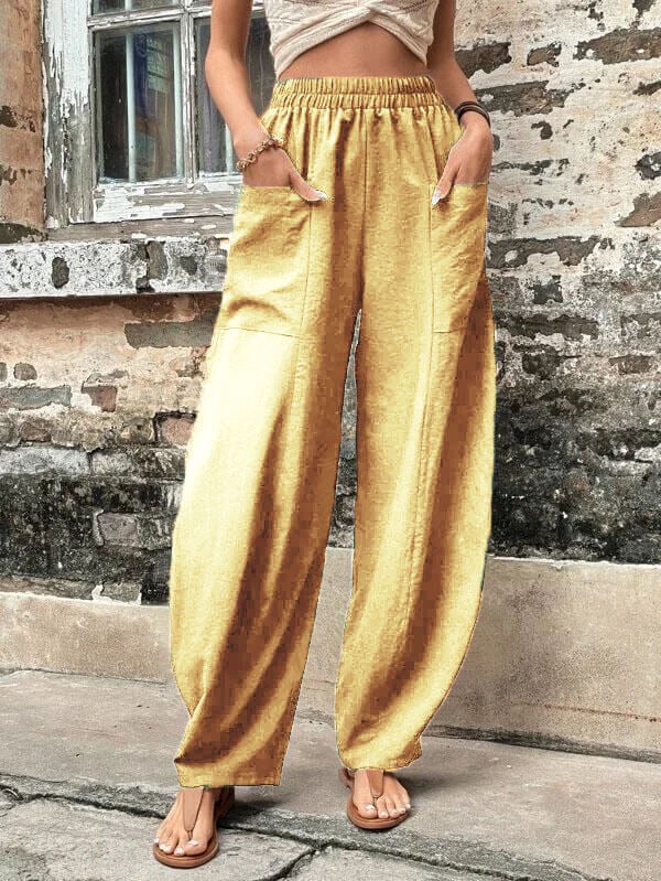 Beatriz® | Elastic pants with pockets