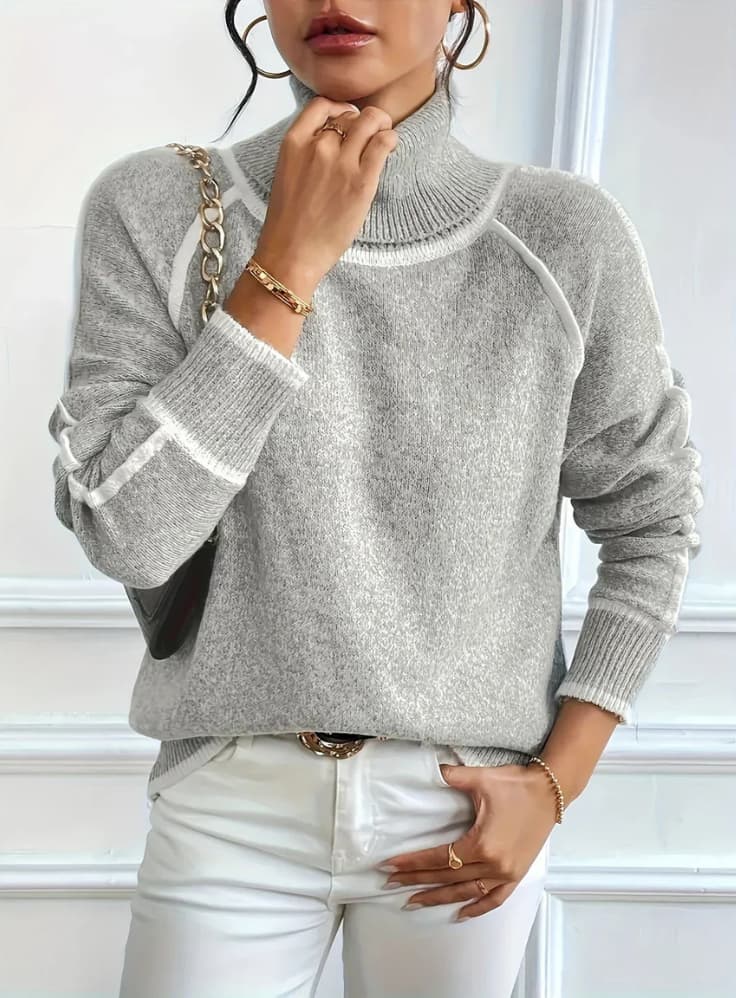 Delia® | Cozy turtleneck sweater