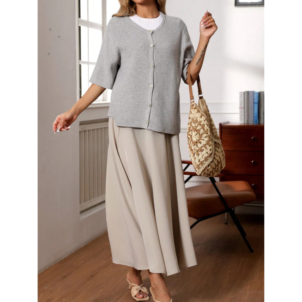 Clara® | Short sleeve cardigan for women