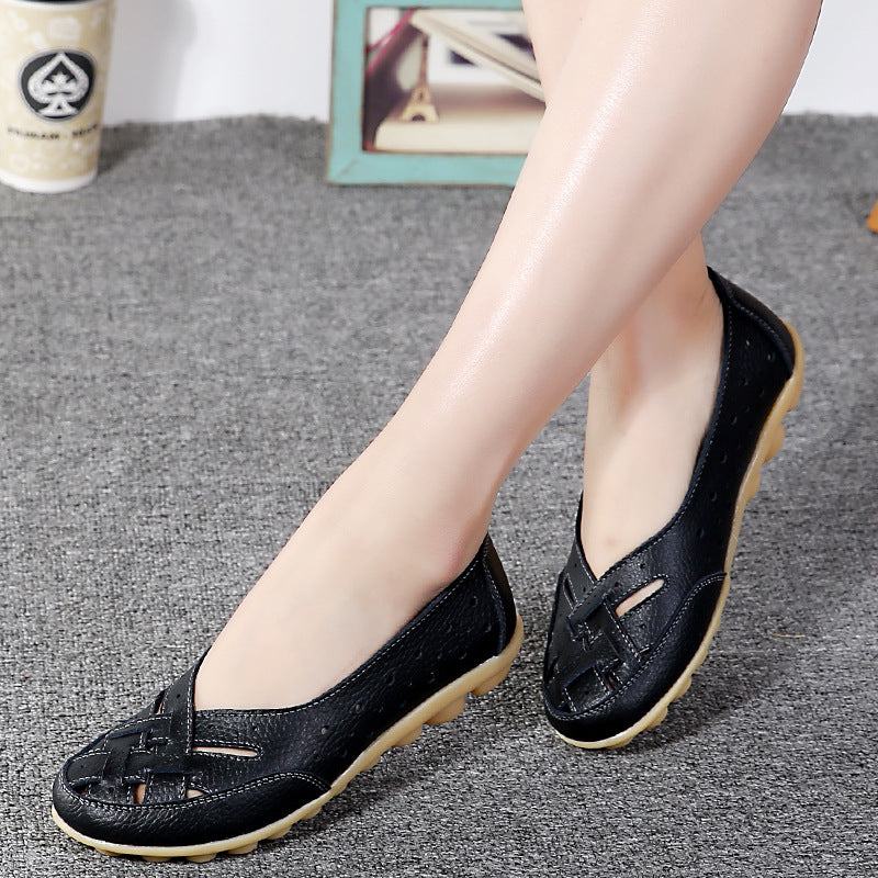 Brigida® | Ultra-comfortable ballerina shoes made of leather