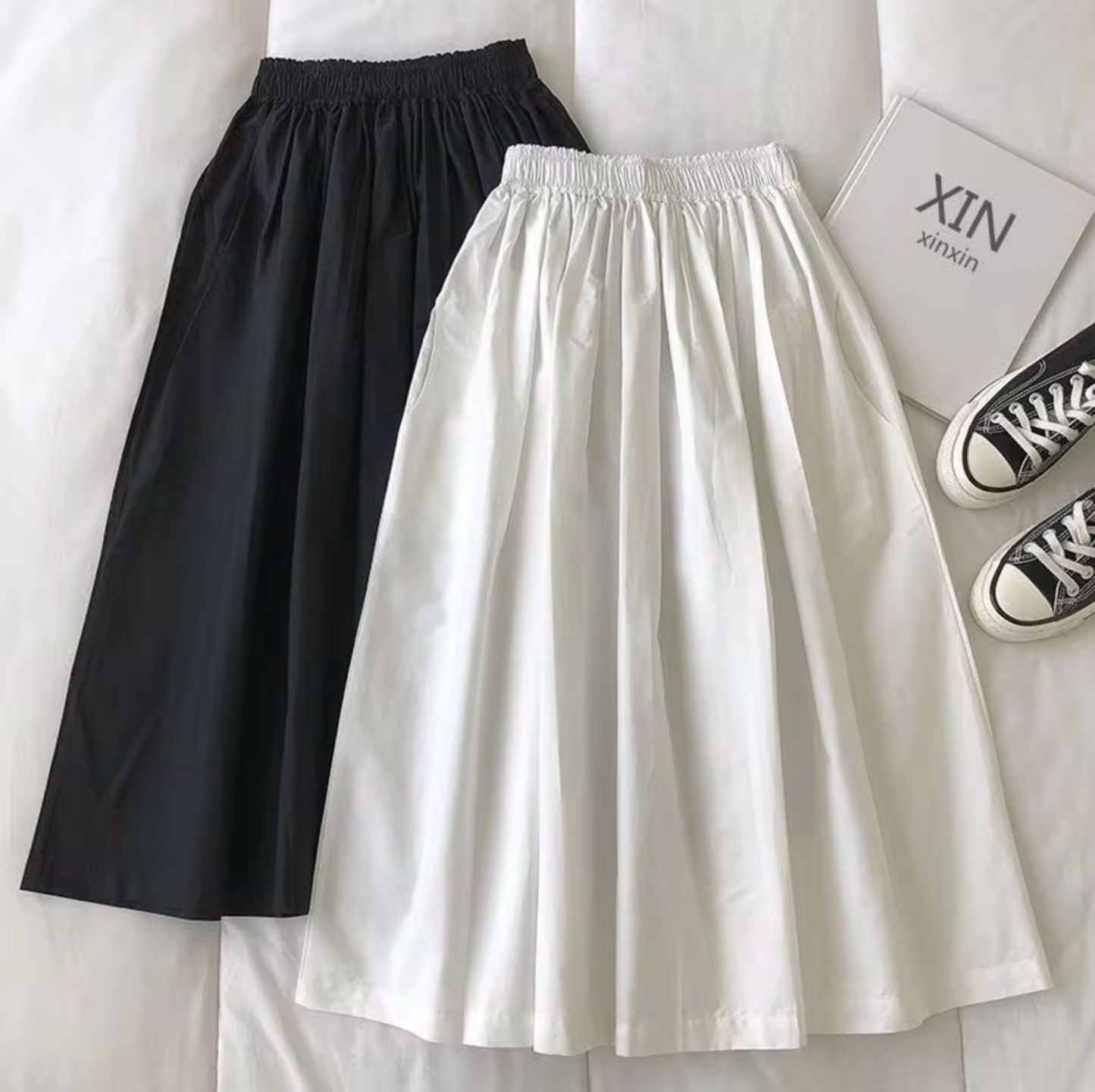 Claudia® | Loose skirt with a high waist