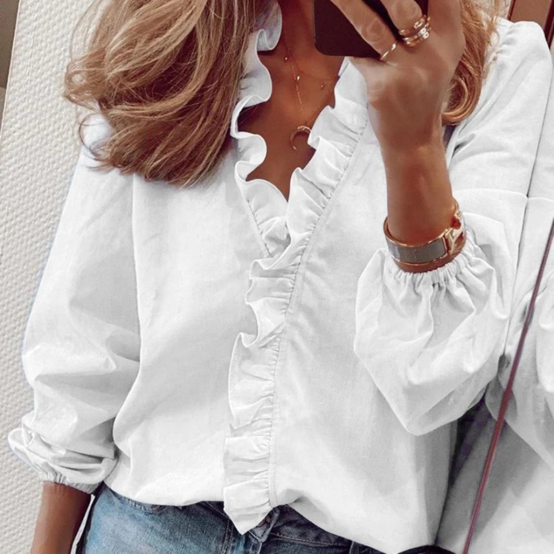 Britt® | Feminine Blouse With Ruffles