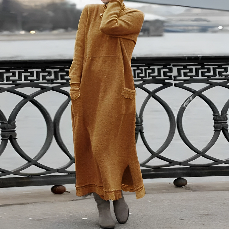 Abigail® | Cozy Belly-Covering Dress
