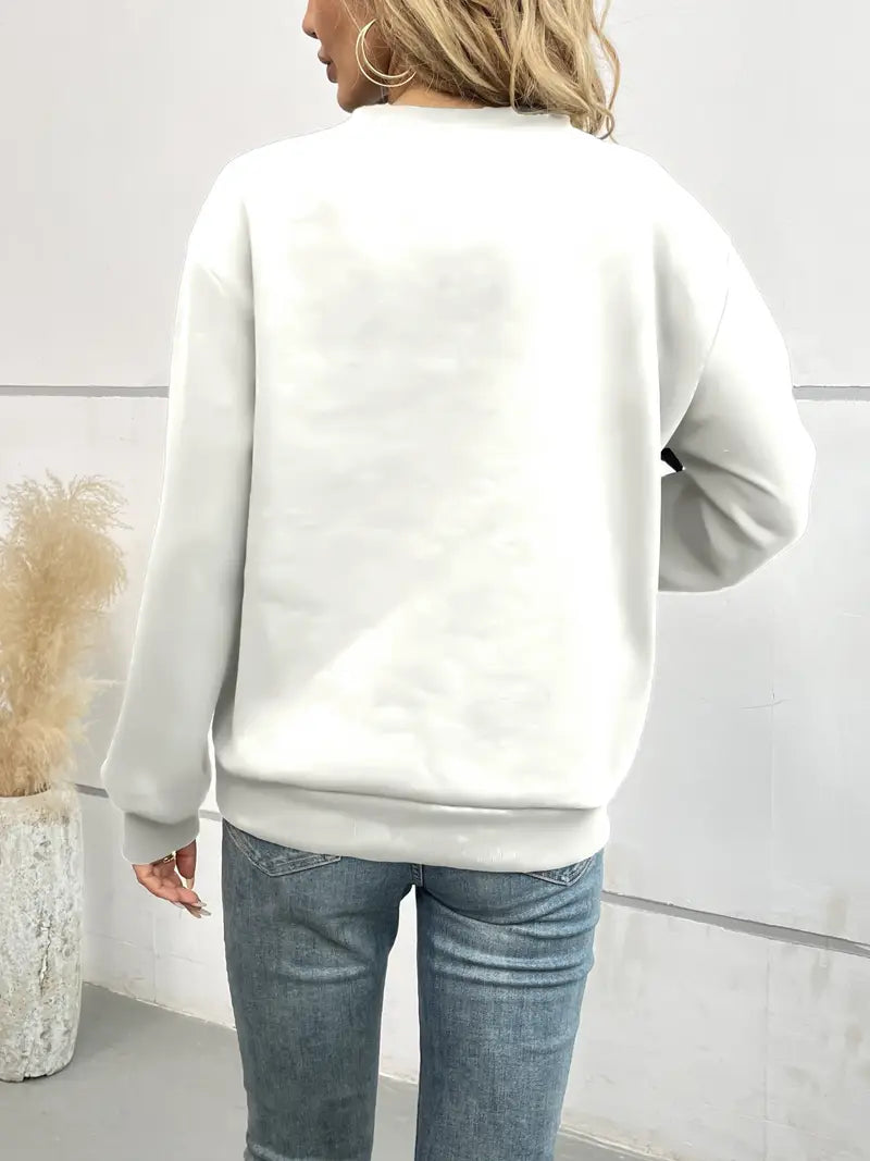 Blythe® | Oversized cotton sweater with bow