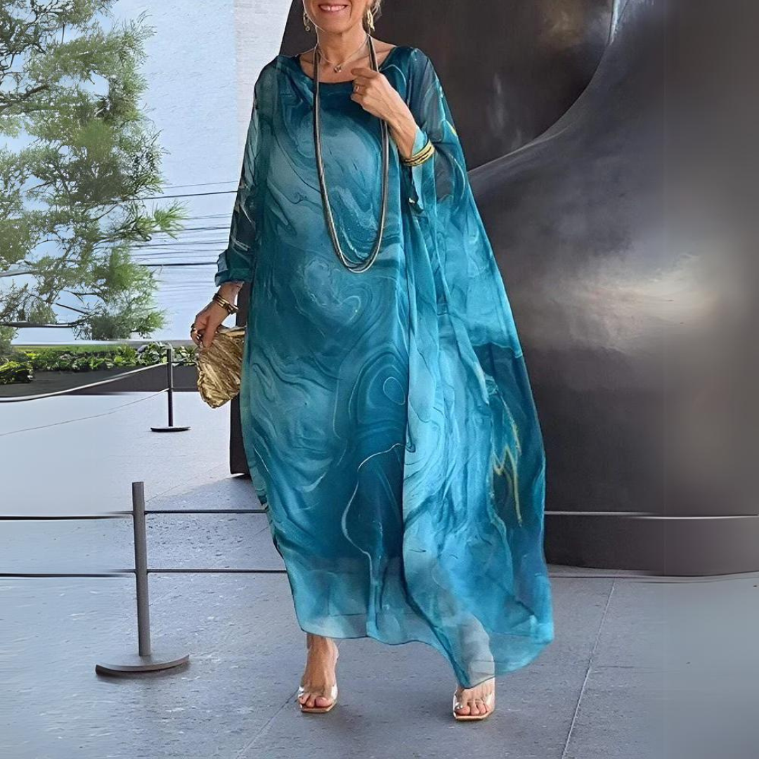 Brooklyn® | Elegant silk chiffon dress