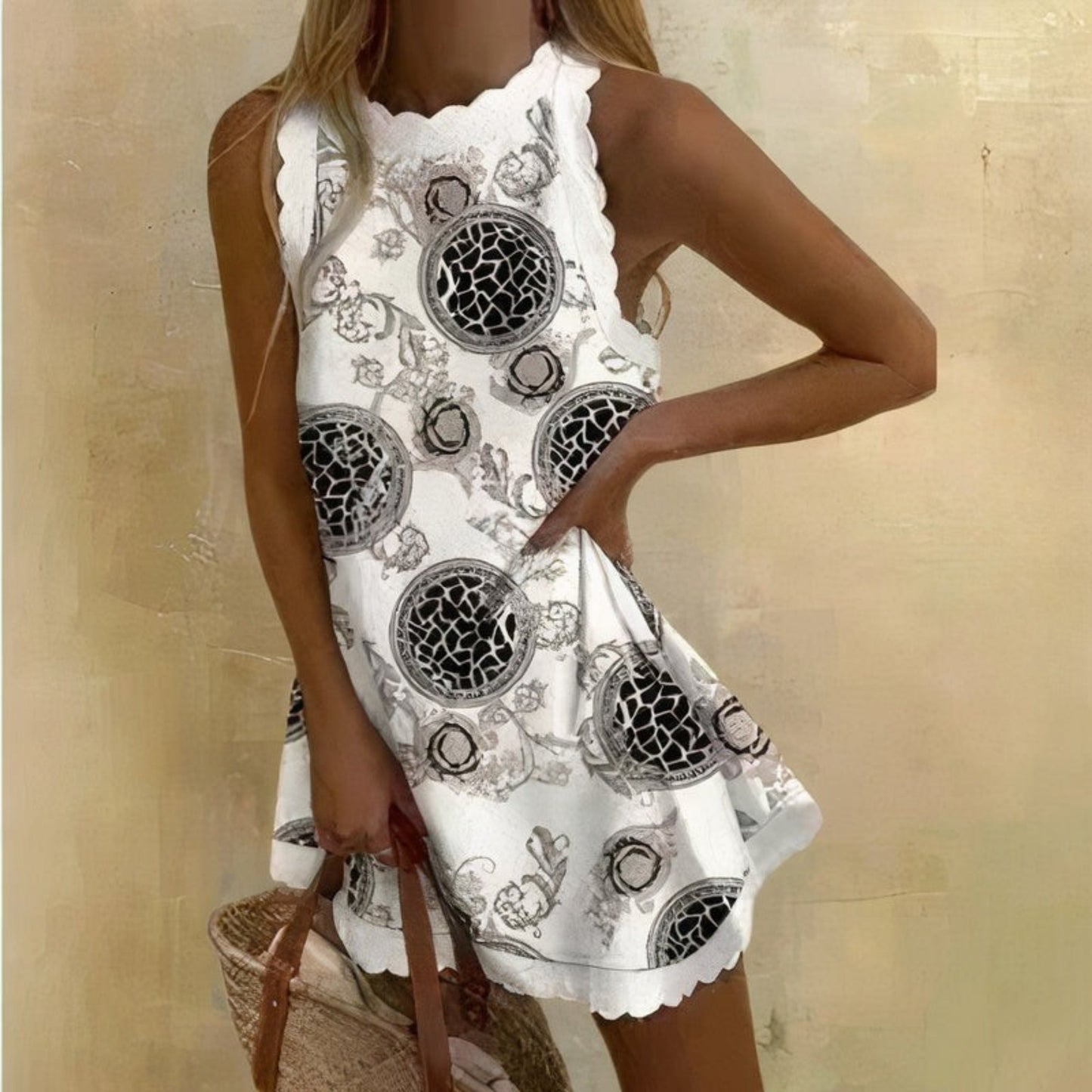 Cristina® | Women's mini dress sleeveless