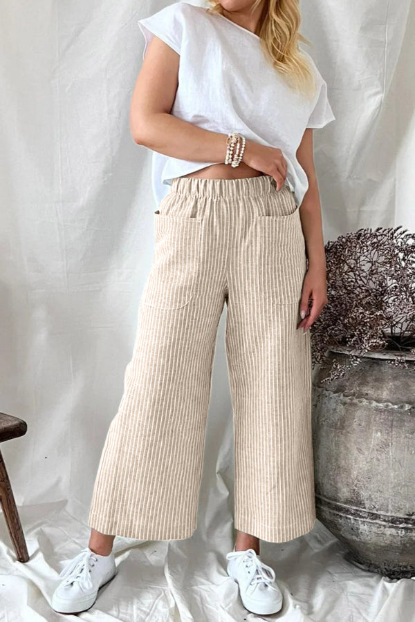 Dorotea® | Cotton and Linen Loose Fashion Casual Straight Pants for Women