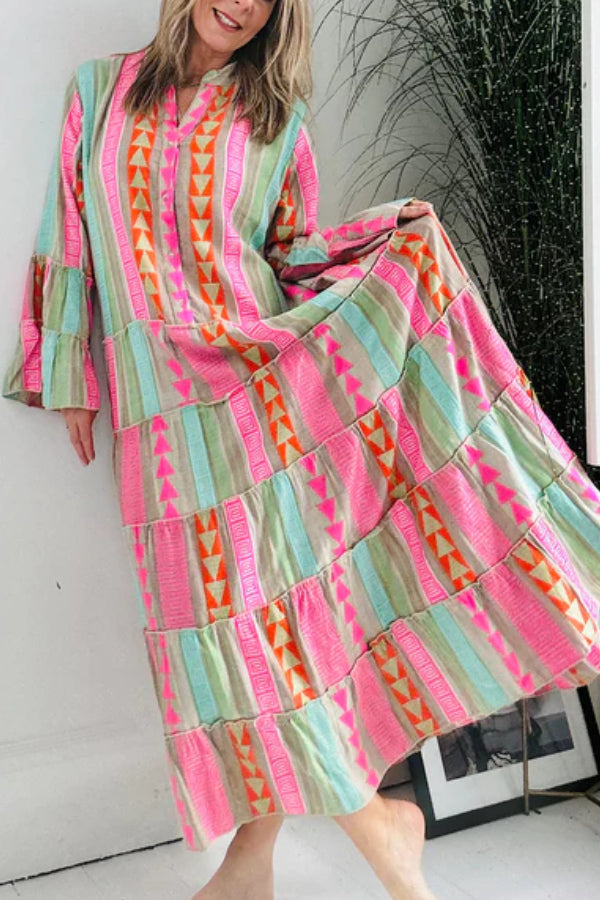 Aida® | Jacquard maxi dress