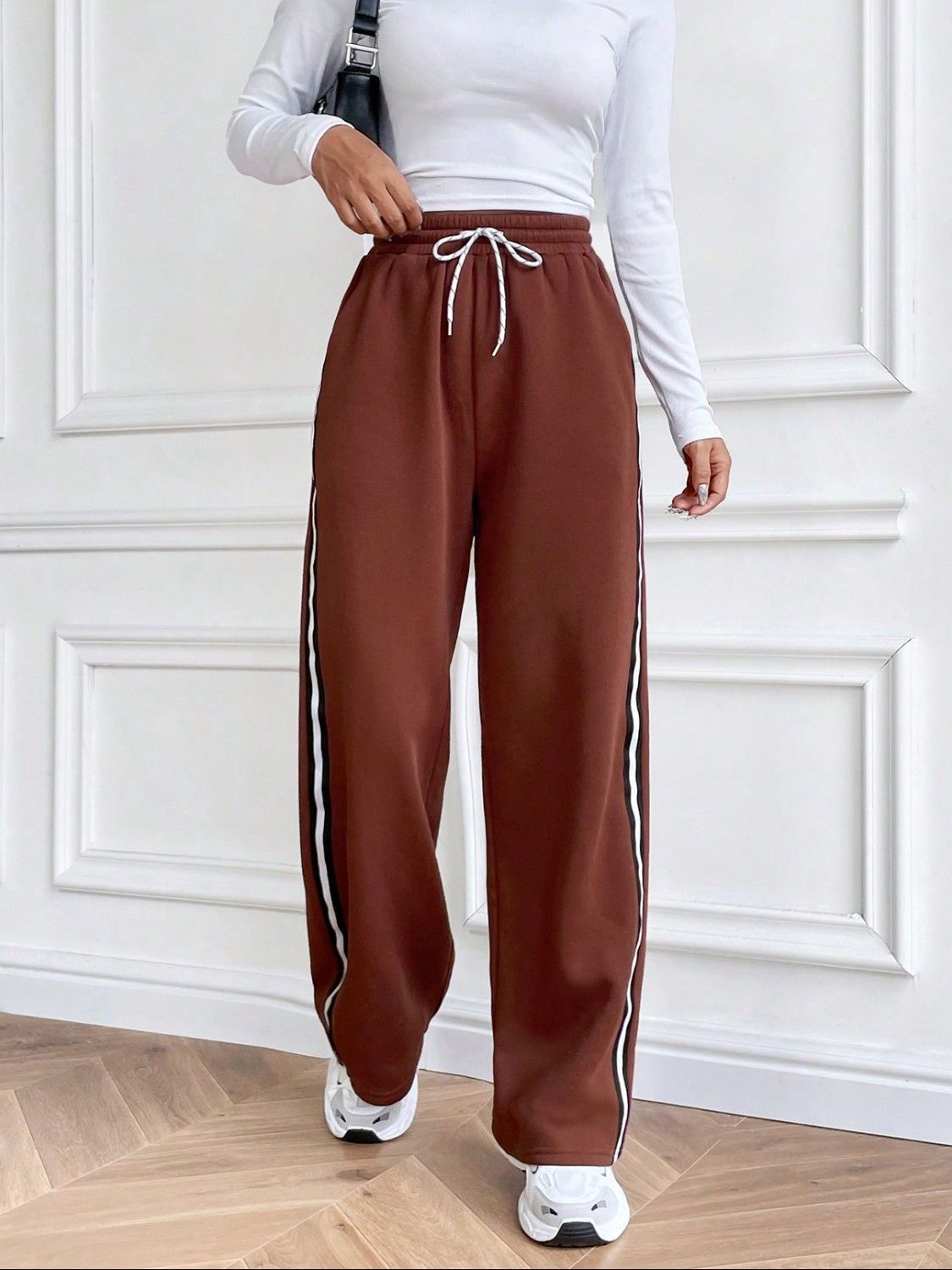 Carolina® | Wide leg trousers with drawstring