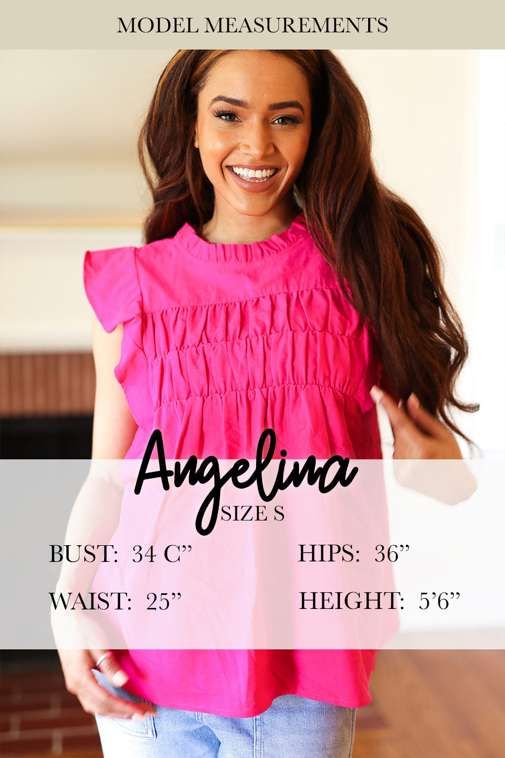 Aurelia® | Beautiful You Holiday Red midi dress with overlapping ruffles and V-neck