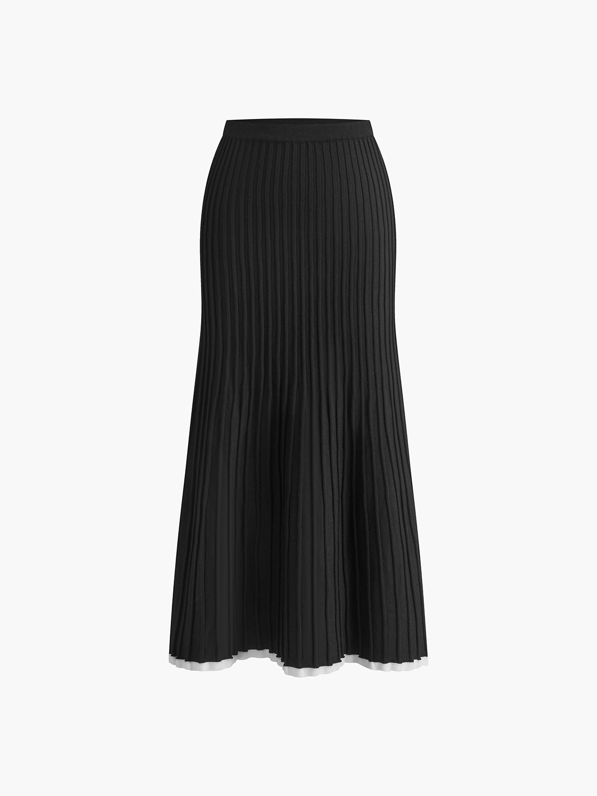 Angélica® | Knitted Dress With Contrasting Cuffs