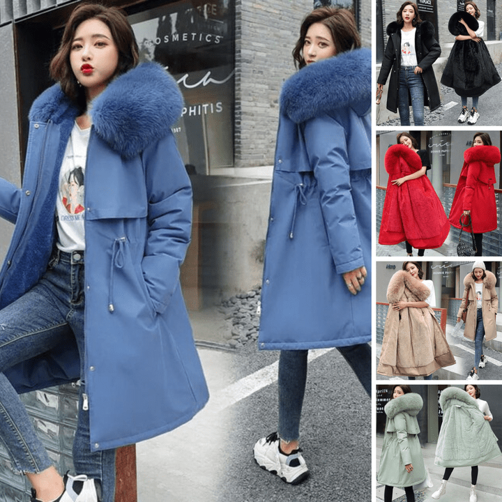 Concepción | Long hooded coat for women