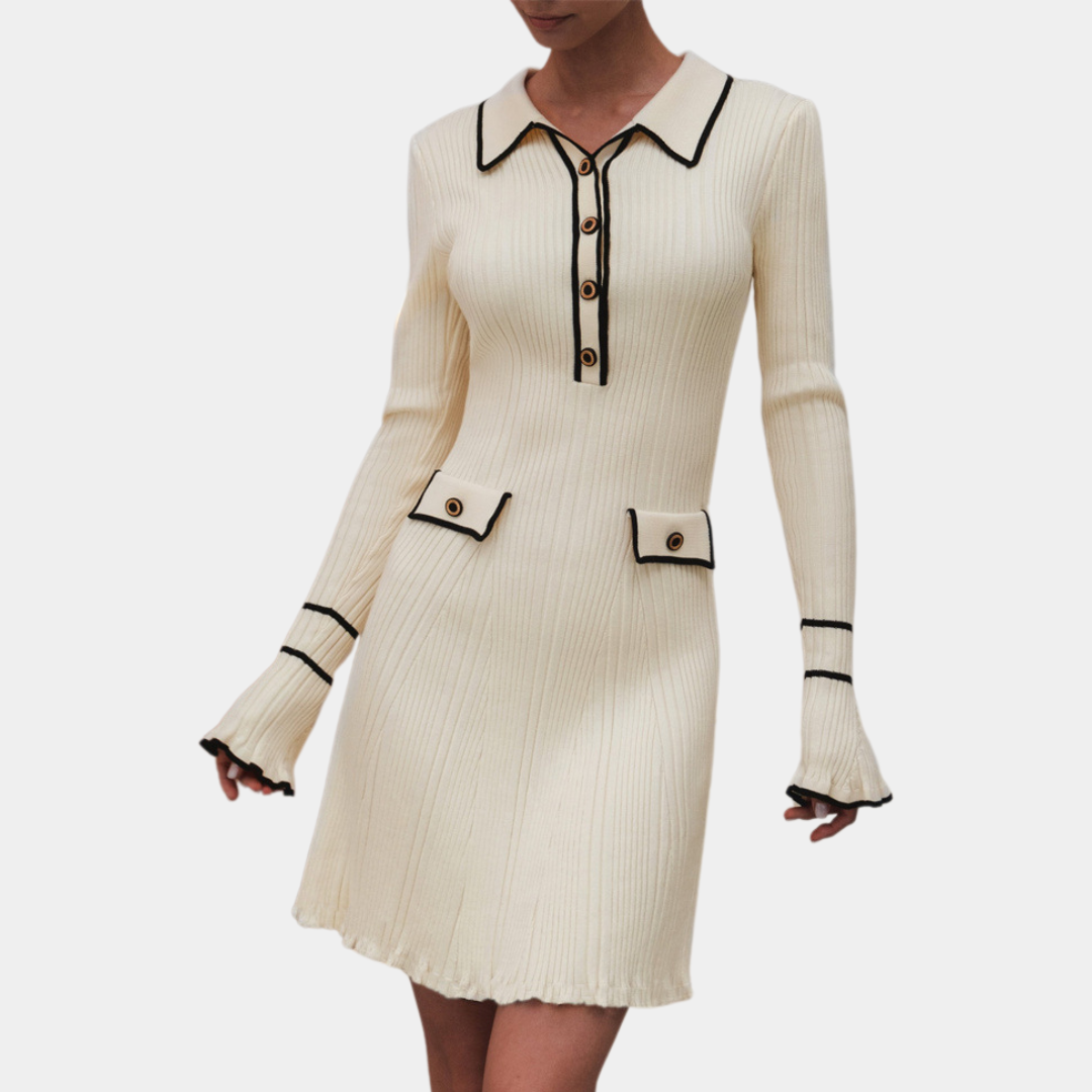 Darcey® | Elegant long-sleeved dress for women