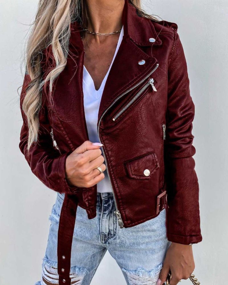 Carolina® | Summery leather jacket
