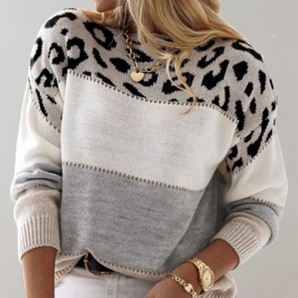 Clara | Trendy, chic patterned sweater