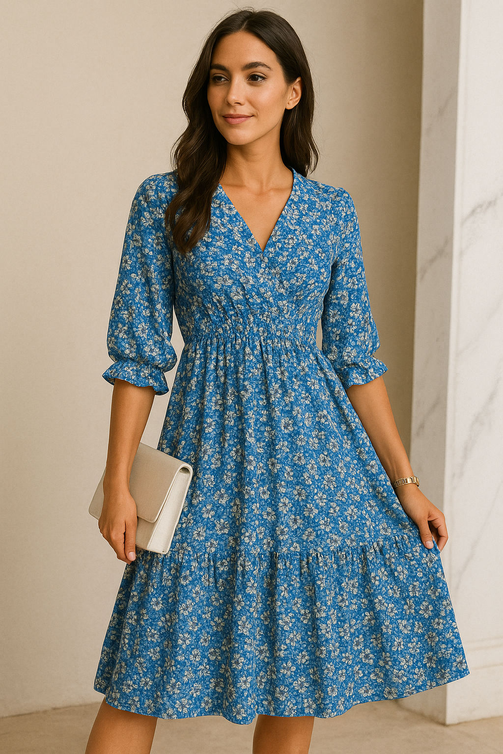 Alexa® | Women'S Casual Floral Mini Dress