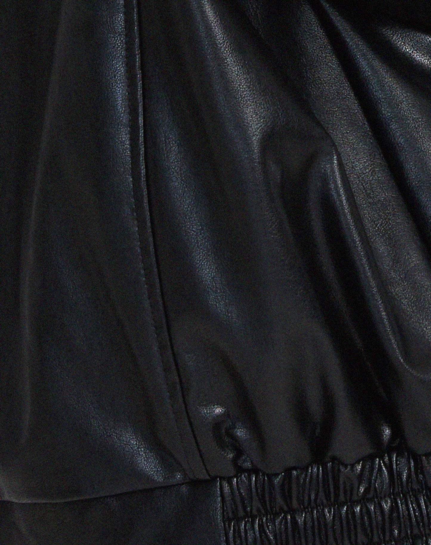 Elisa | Women's jacket oversized faux leather fashionable