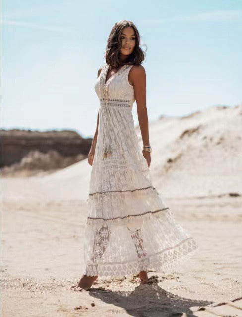 Ailsa® | Elegant boho style dress