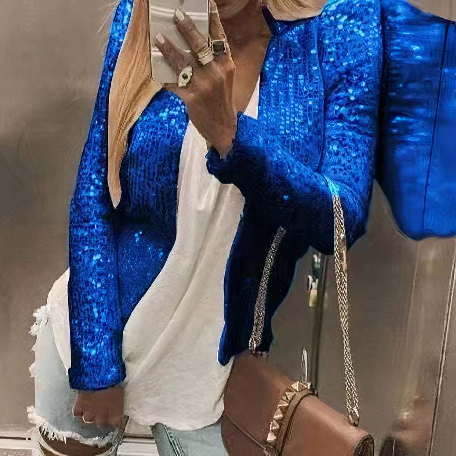 Britta® | Elegant blazer with sequins