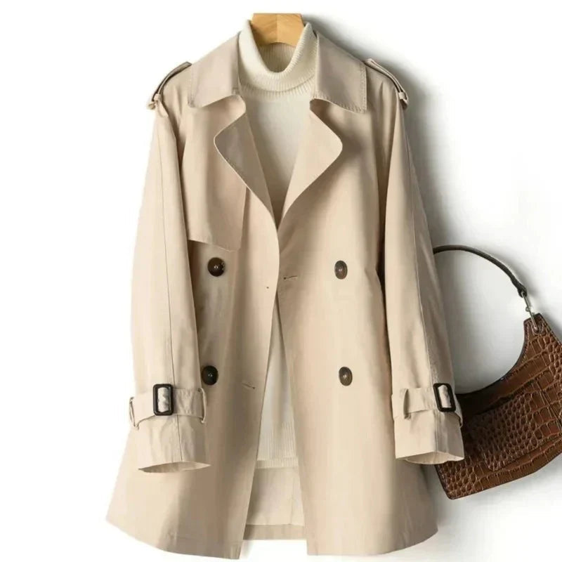 Edith | Anna – Elegant trench coat with belt