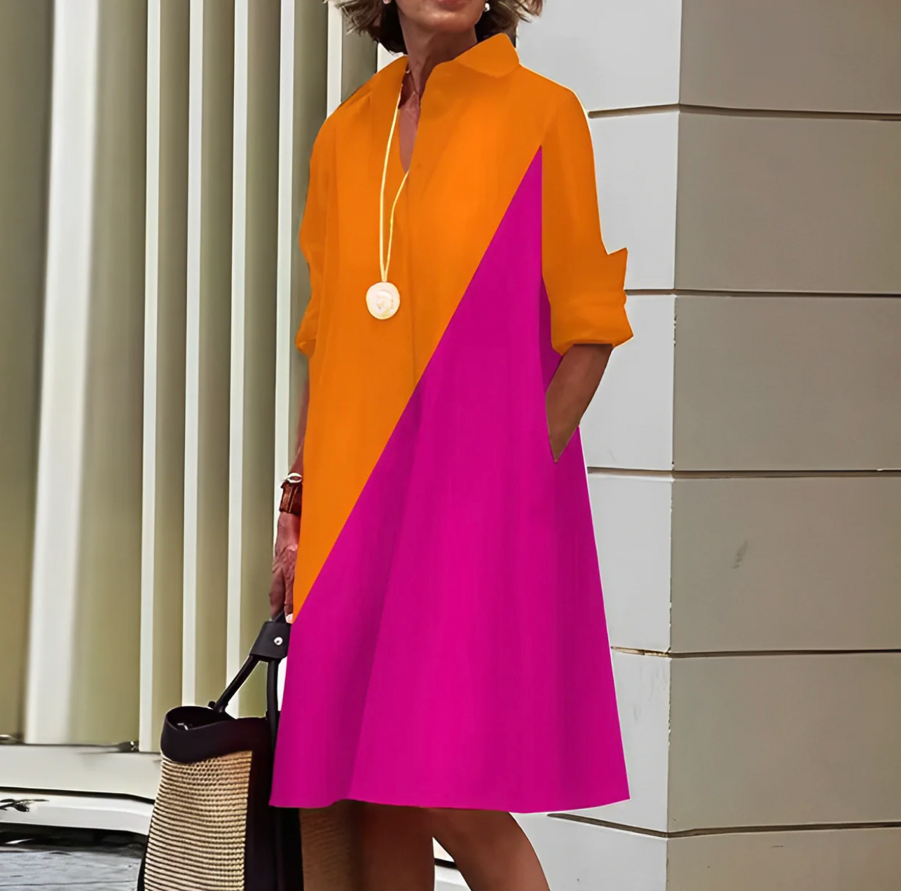 Shyla | Elegant Women’s Midi Dress for Summer