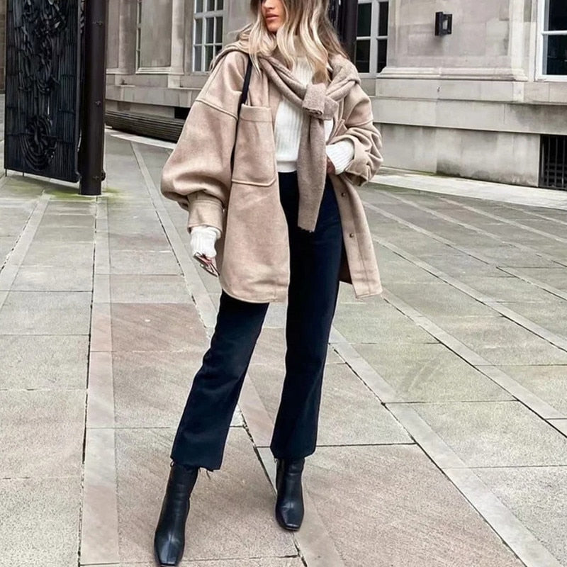 Armantine® | Casual Long-Sleeved Blouse With Pockets