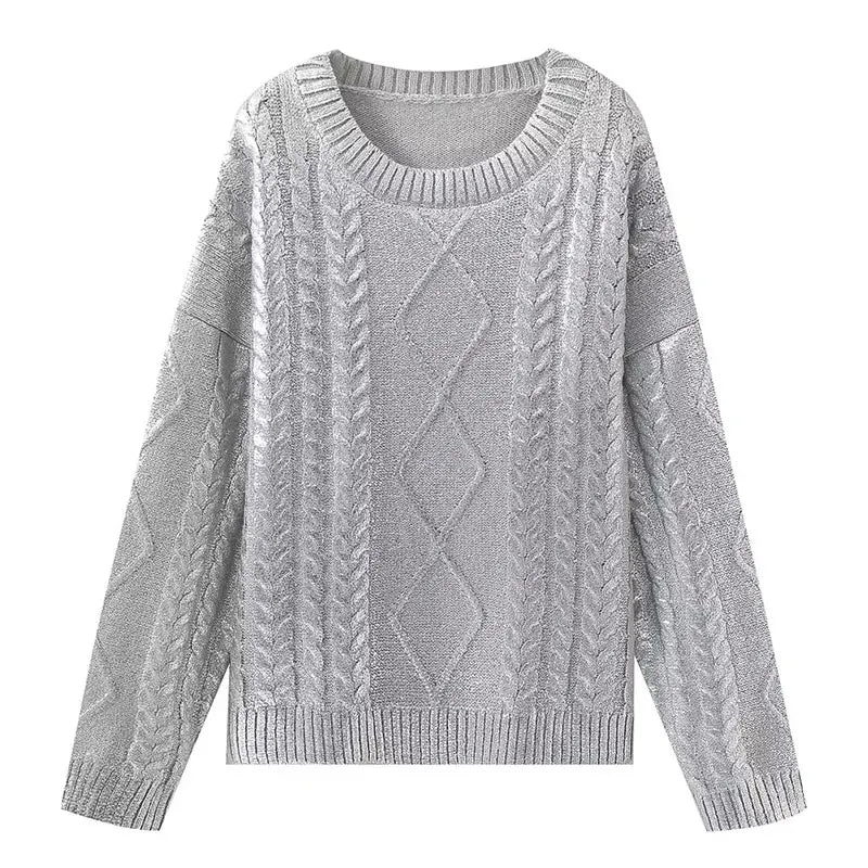 Carla® | Loosely knitted cable sweater
