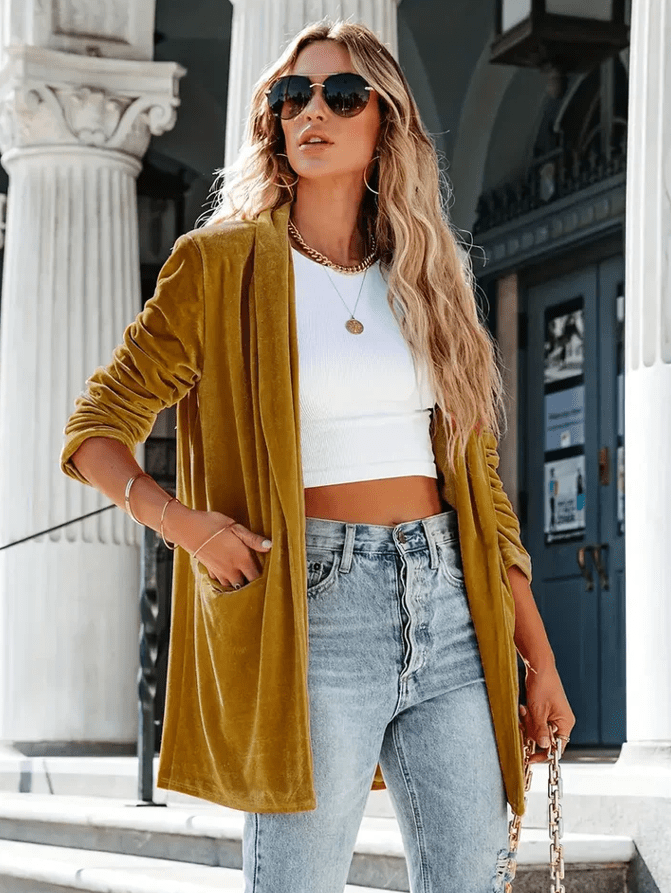 Demetria | Women's cardigan with pockets