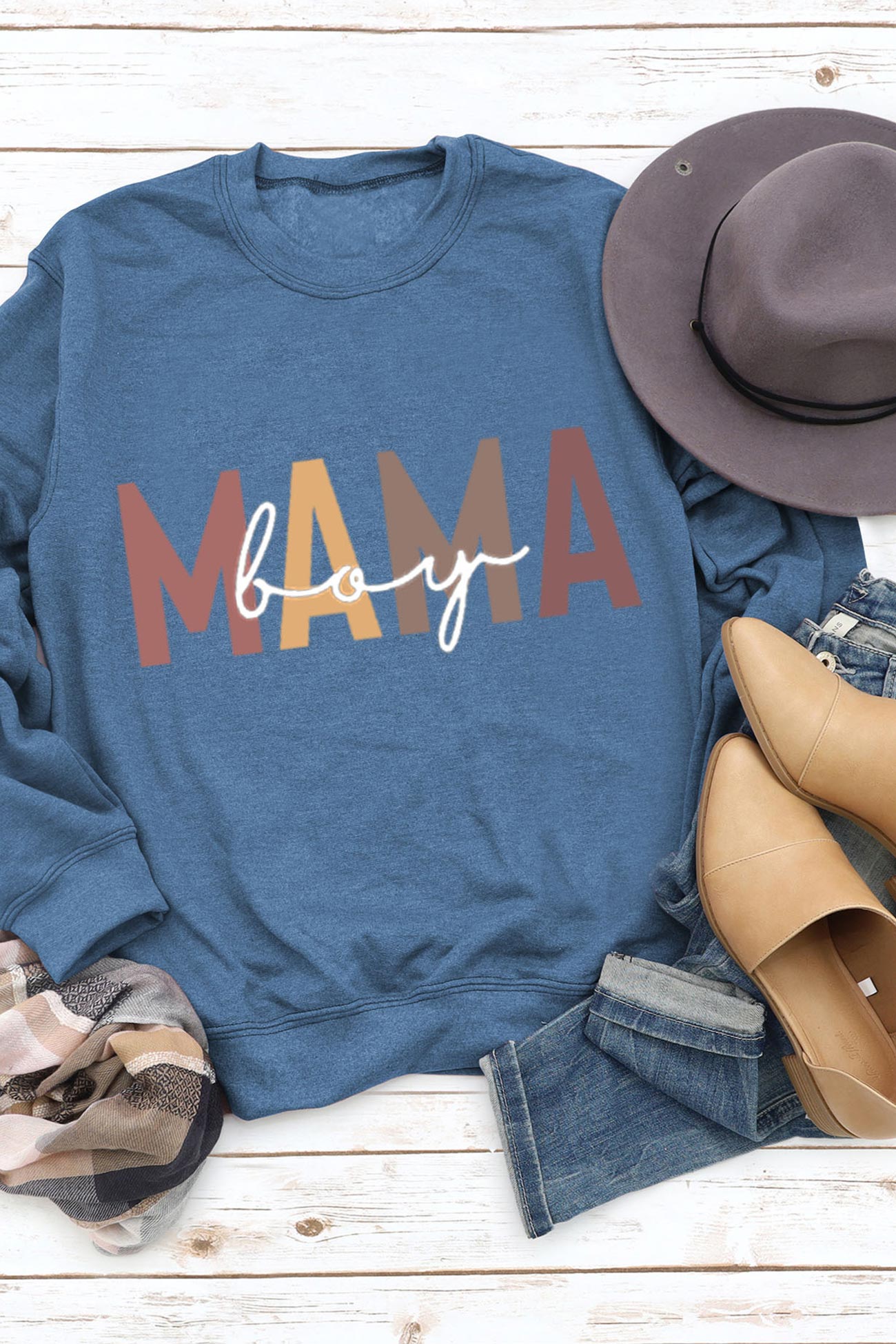 Carla® | Sweatshirt with “Mama” print for boys