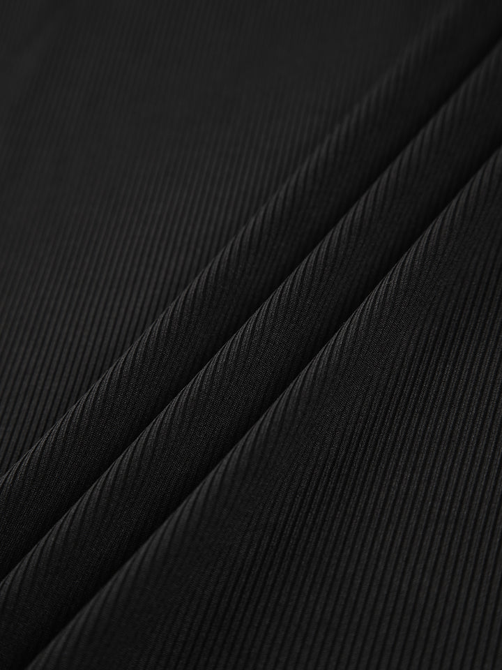 Elisa® | Cropped mesh blouse with a high neckline