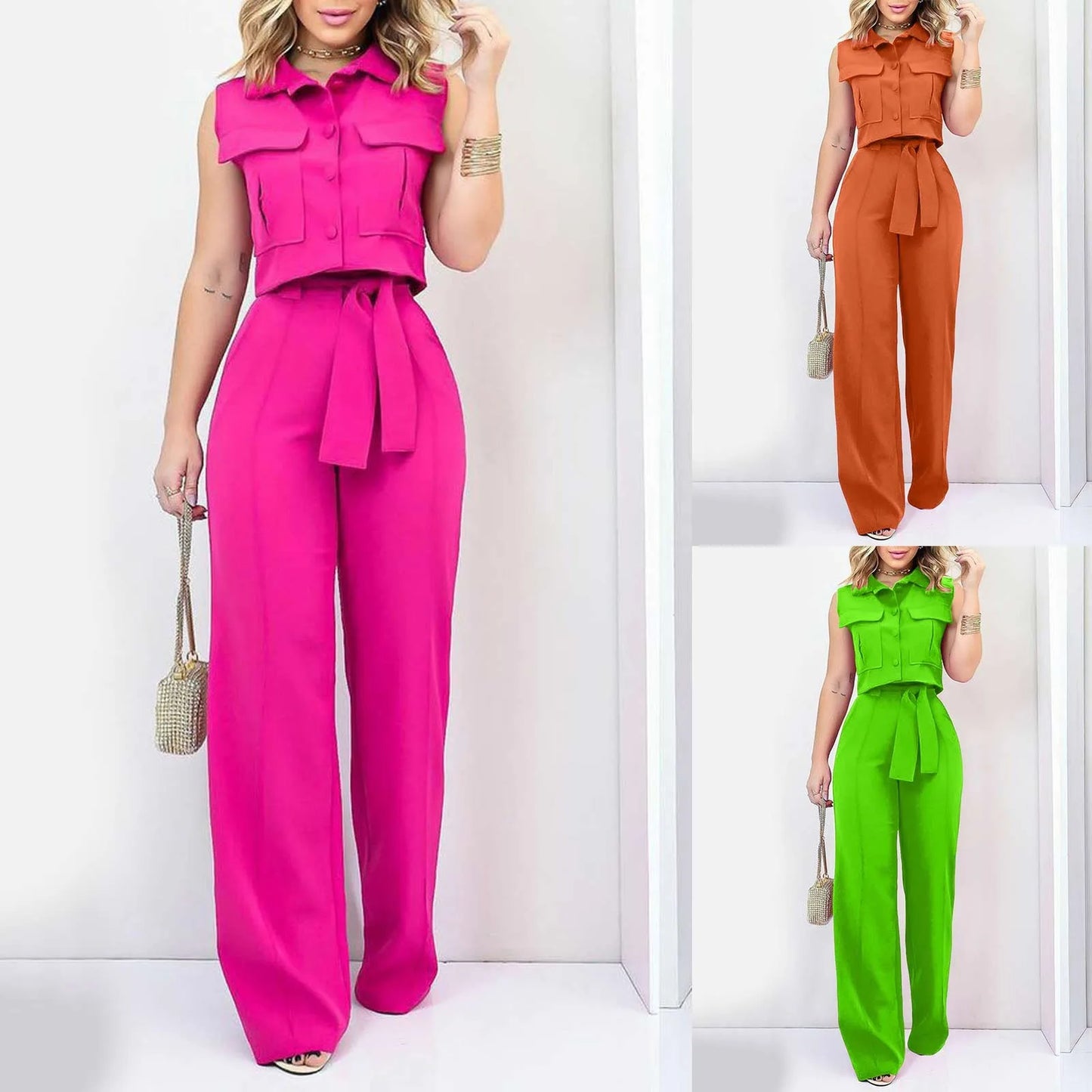 Belén® | Women's two-piece sleeveless suit