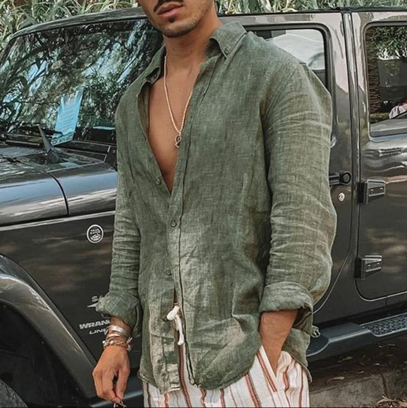 Cedric | Stylish Shirt with Natural Fibers for Trendy Men
