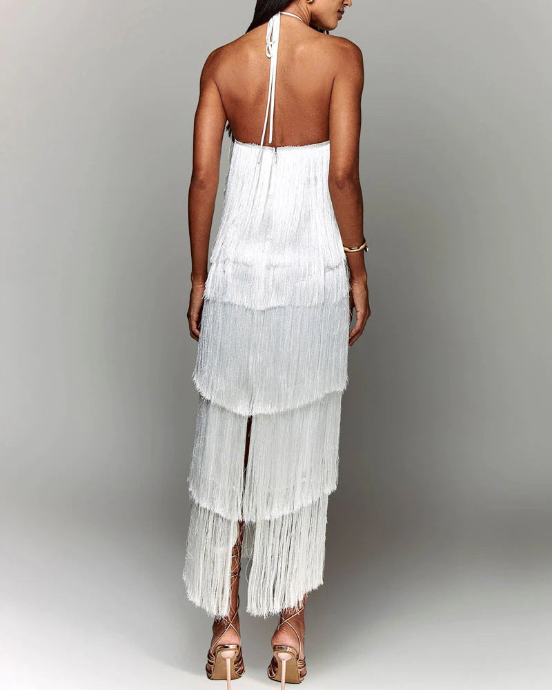 Elena® | Dress with tassels